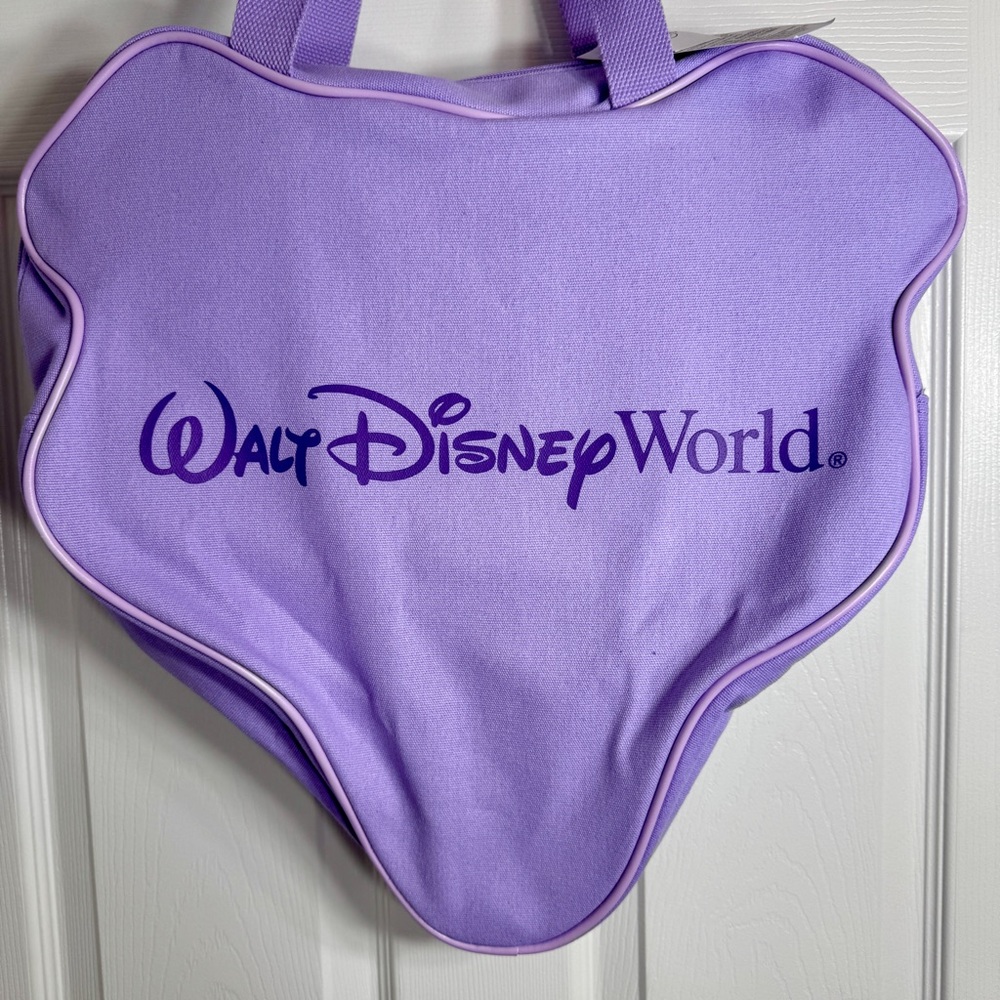 NWT. Disney Parks Walt Disney World Figment Head Retro Canvas Large Tote Bag. - Picture 6 of 13